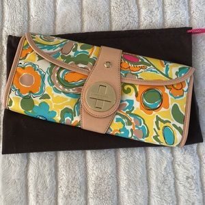 Kate Spade Second Party Clutch EUC